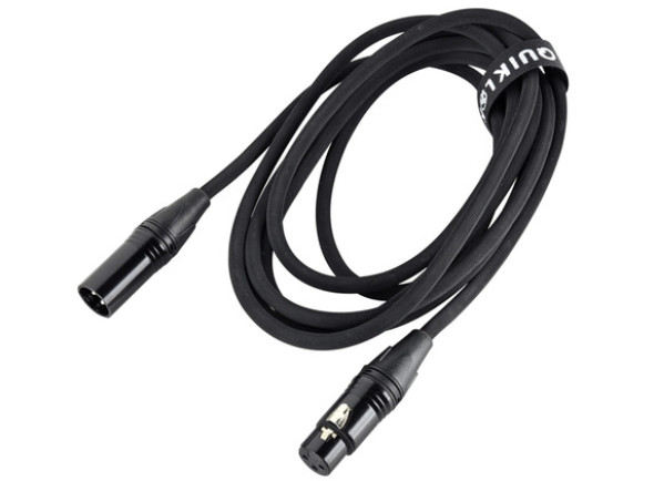 Quiklok Cabo de Microfone PVC XLR/XLR - 3M Quiklok Cabo de Microfone PVC XLR/XLR - 3M